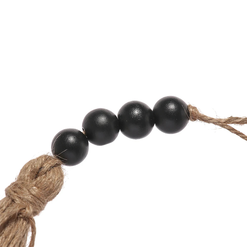 Hanging Wooden Pendant - 4pc