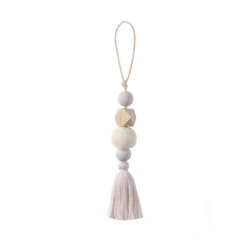 Hanging Wooden Pendant - 4pc