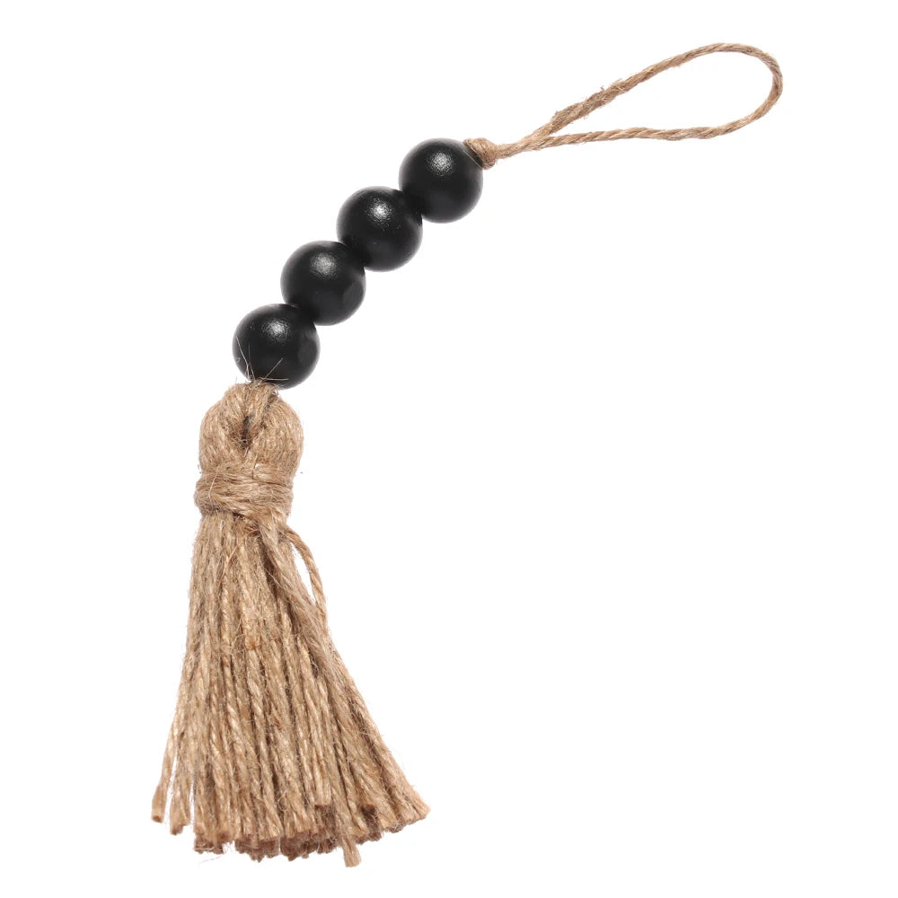 Hanging Wooden Pendant - 4pc