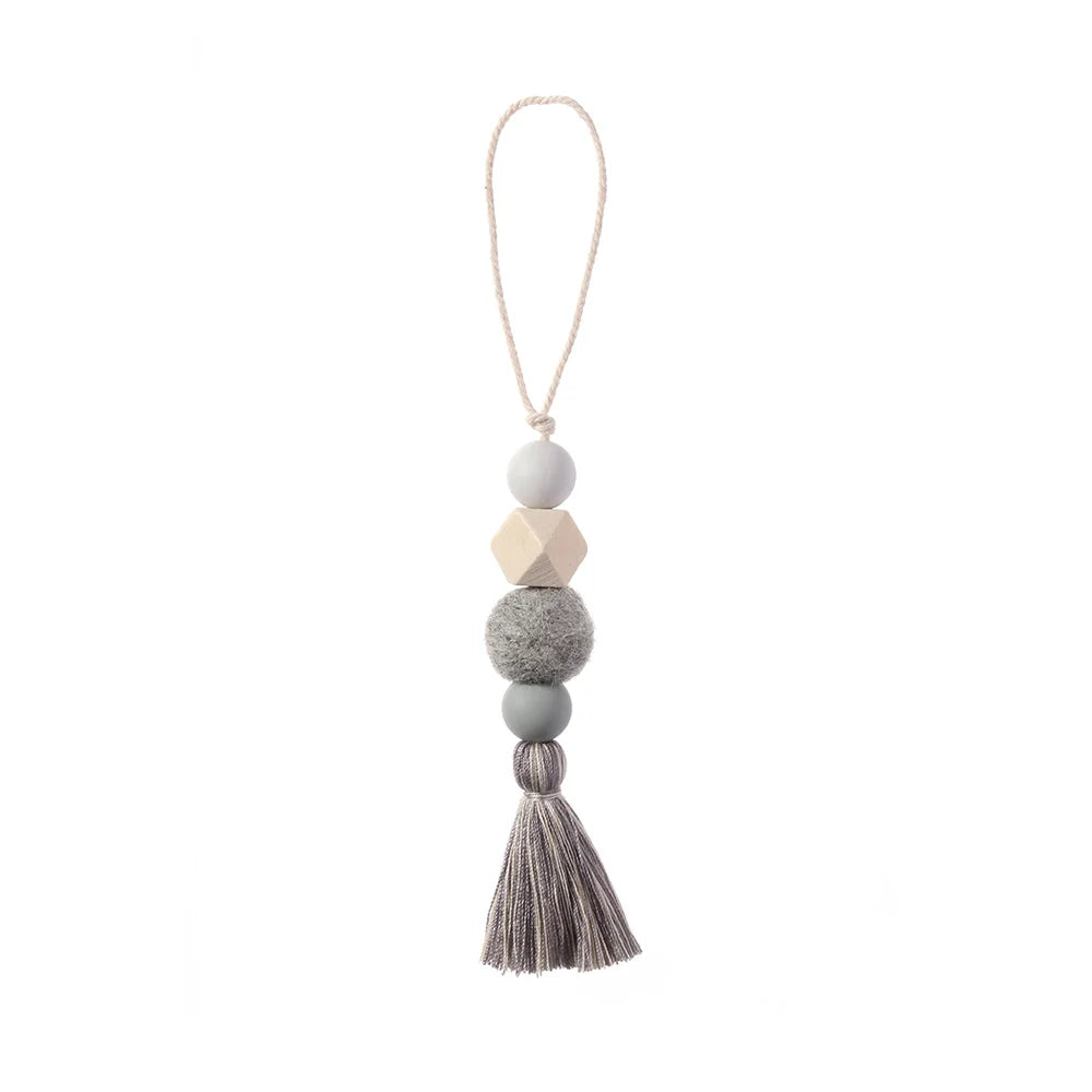 Hanging Wooden Pendant - 4pc