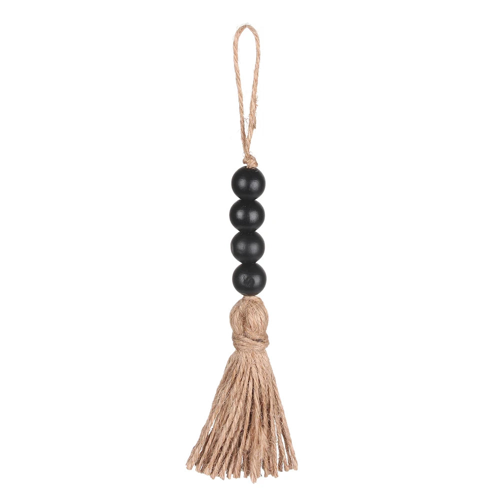 Hanging Wooden Pendant - 4pc