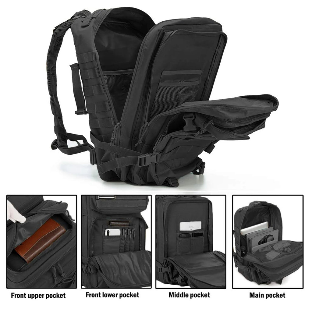 Outdoor Heavy-Duty Tactical Backpack