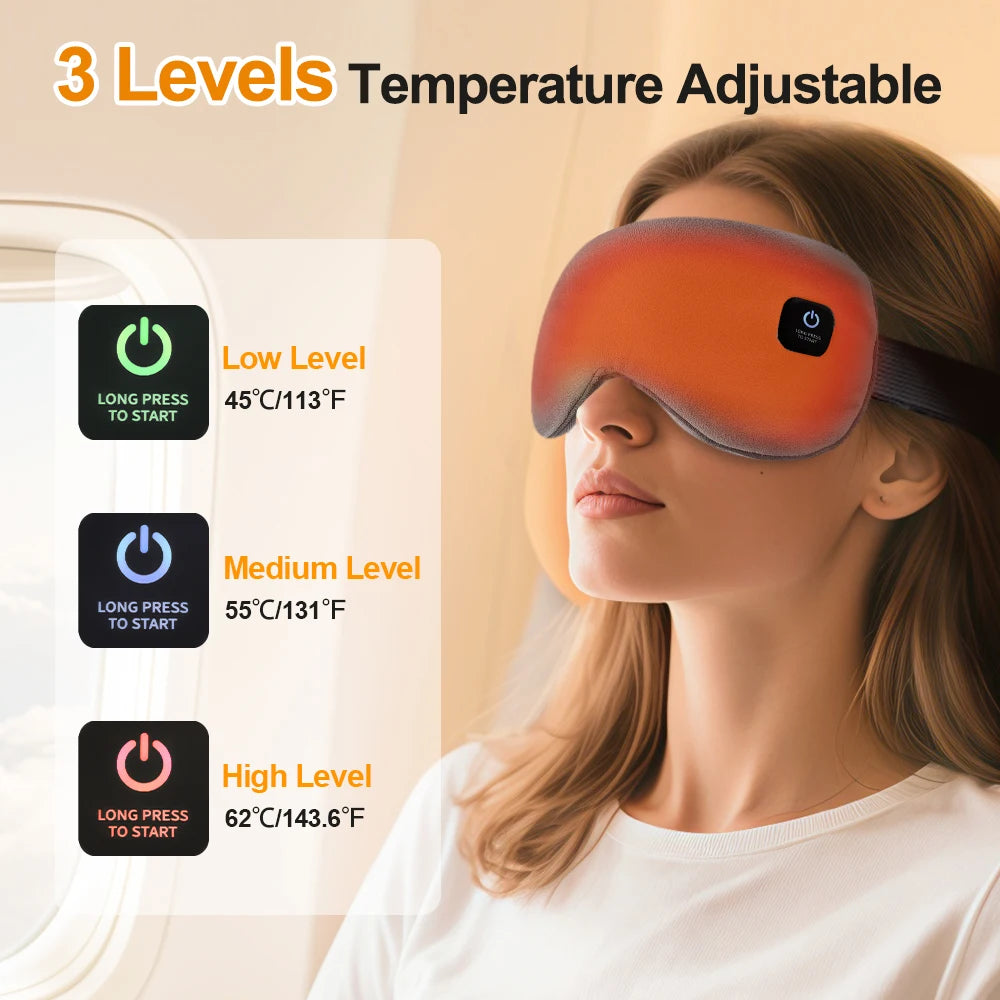 Cordless Electronic Heated Eye Mask