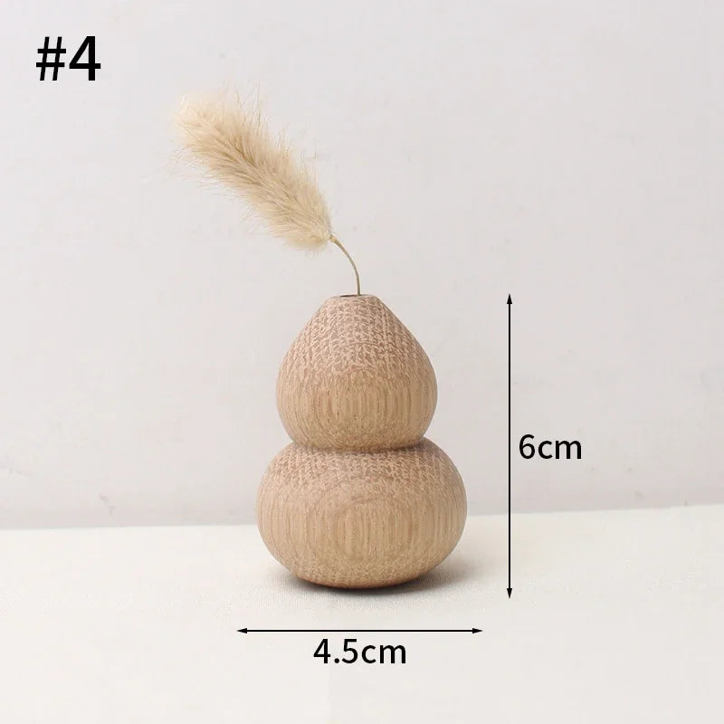 Decorative Wooden Vase