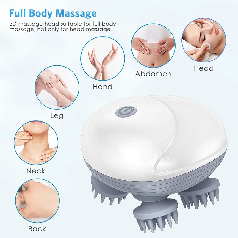 Electronic Scalp Head Massager