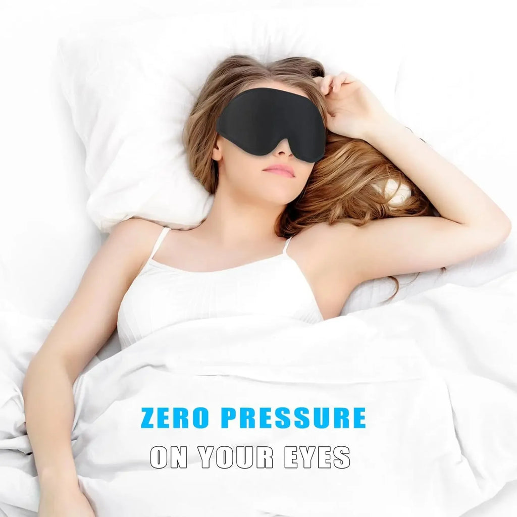 Cushion Sleeping Eye Mask + Noise Cancelling Earplugs