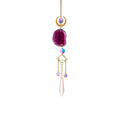 Hanging Wooden Pendant - 4pc