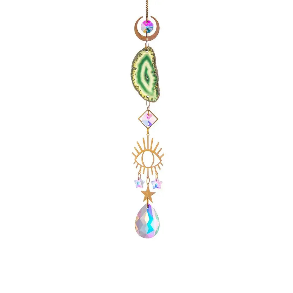 Hanging Wooden Pendant - 4pc
