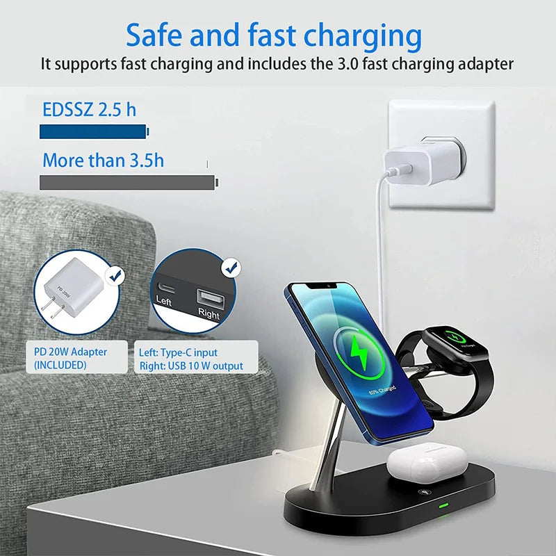 3 in 1 MagSafe Fast Charging Station