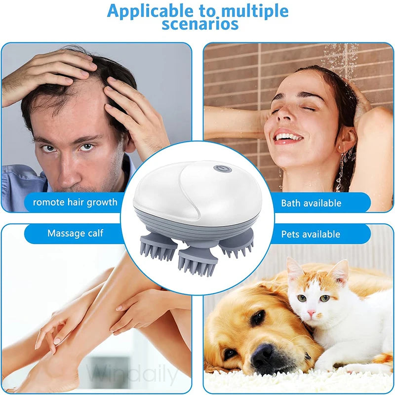 Electronic Scalp Head Massager