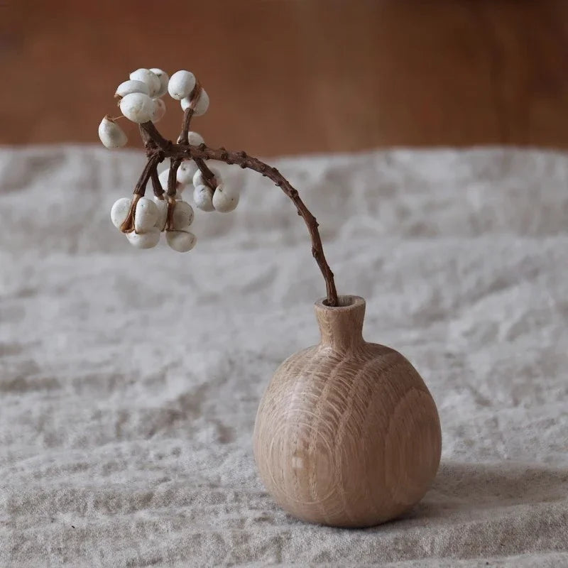 Decorative Wooden Vase