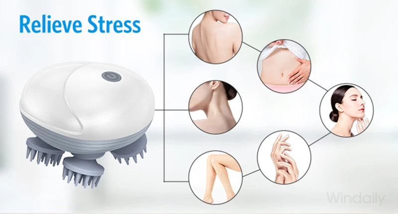 Electronic Scalp Head Massager