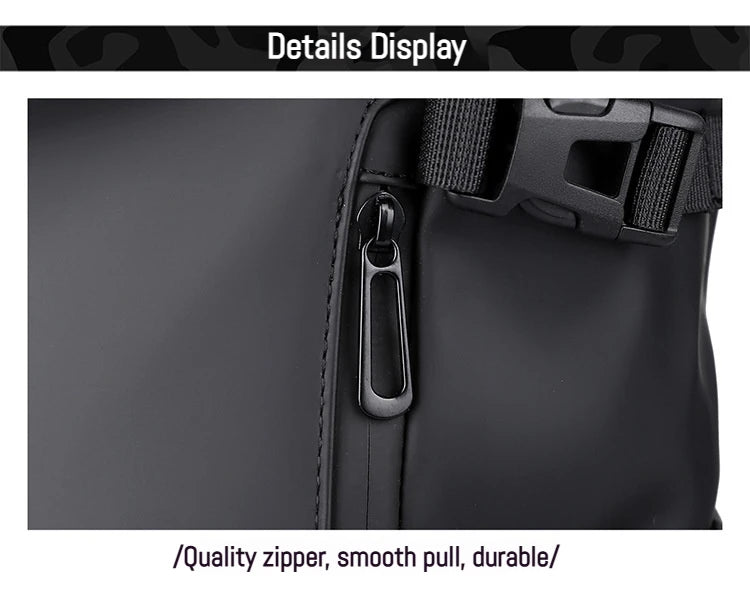 Minimalist Roll Top Travel Backpack