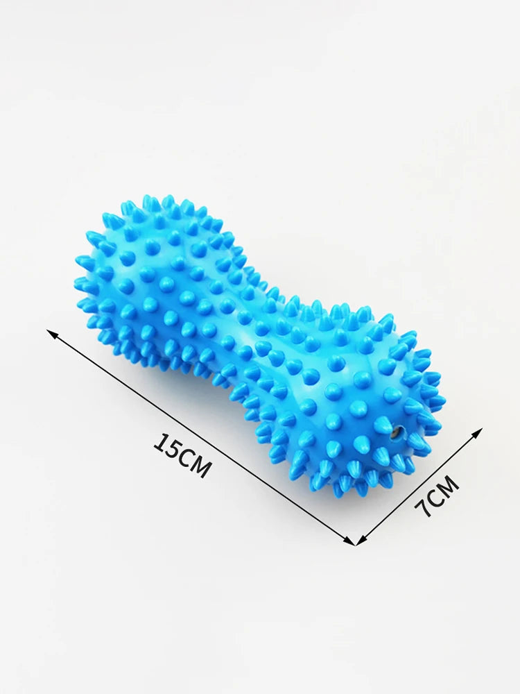Spiky Massage Ball Hard Spiky Massage Ball Roller Set Professional Physical Therapy Massage Balls for Myofascial Release Trigger