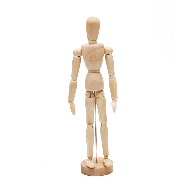 Rotatable Joint Mini Wooden Mannequin