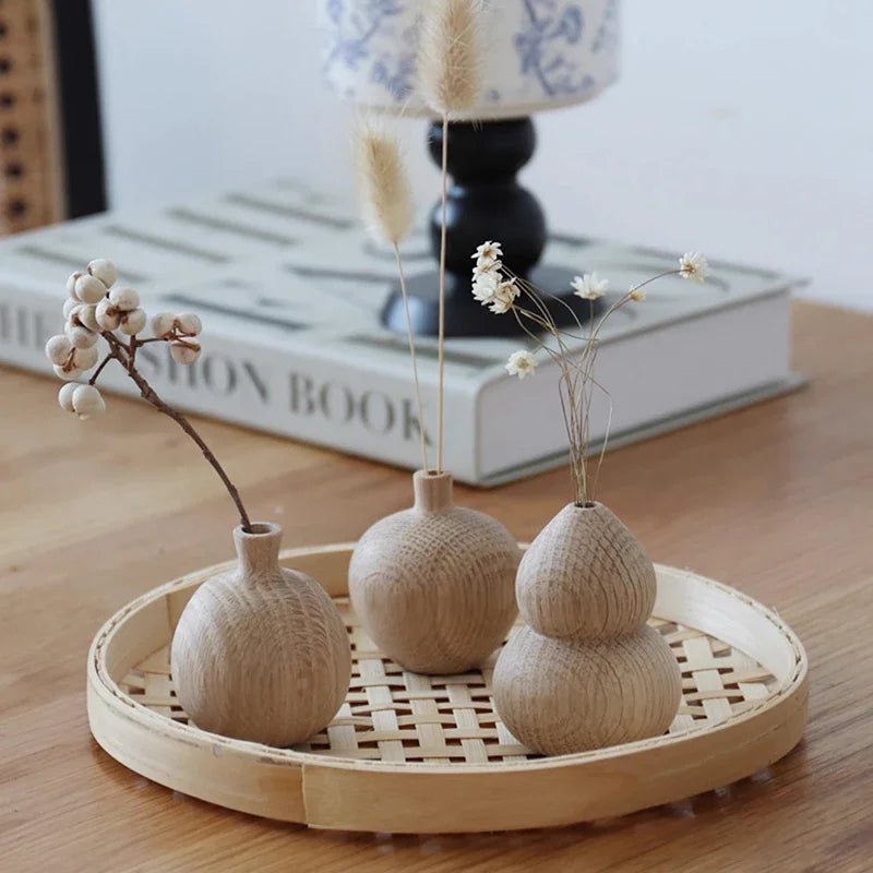 Decorative Wooden Vase