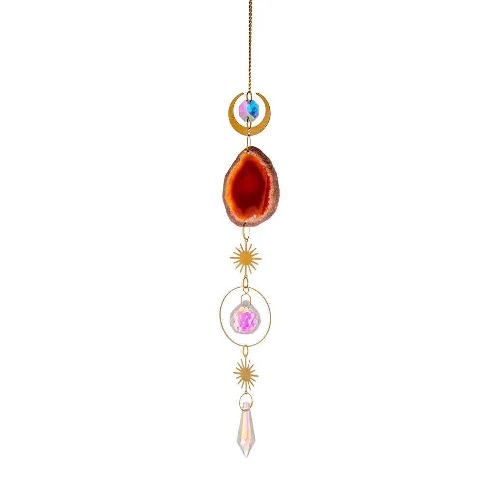 Hanging Wooden Pendant - 4pc