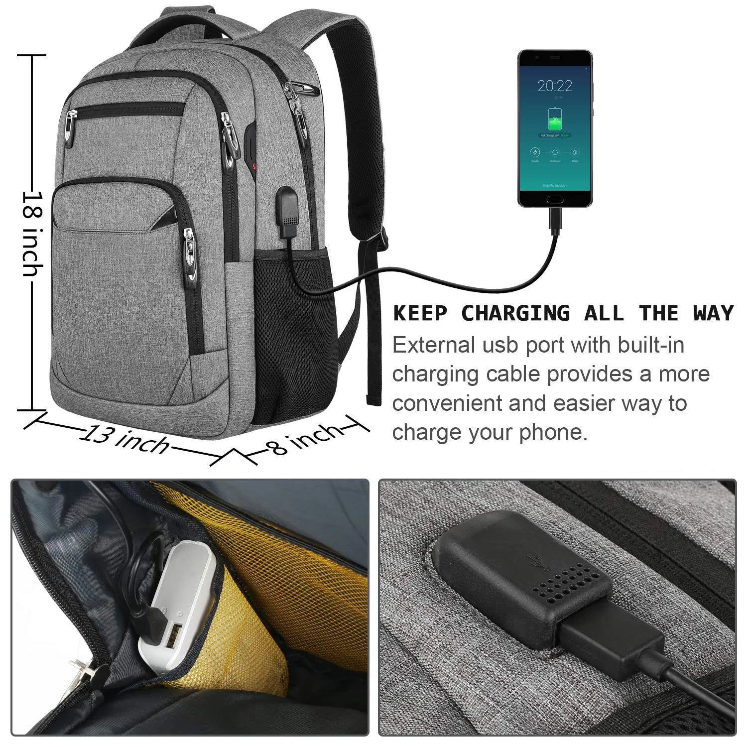 Ergonomic Everyday Carry Backpack