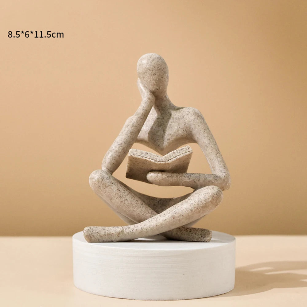 Abstract Decoration Figurine Statue