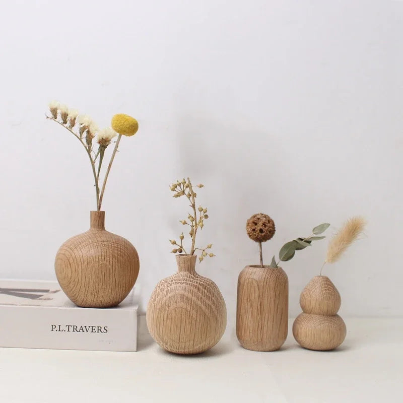 Decorative Wooden Vase