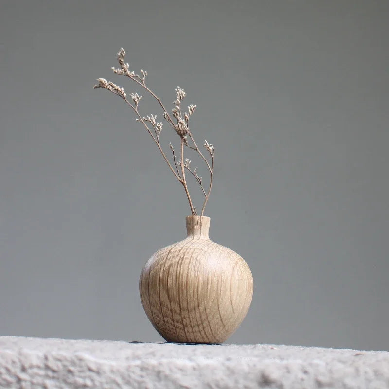 Decorative Wooden Vase