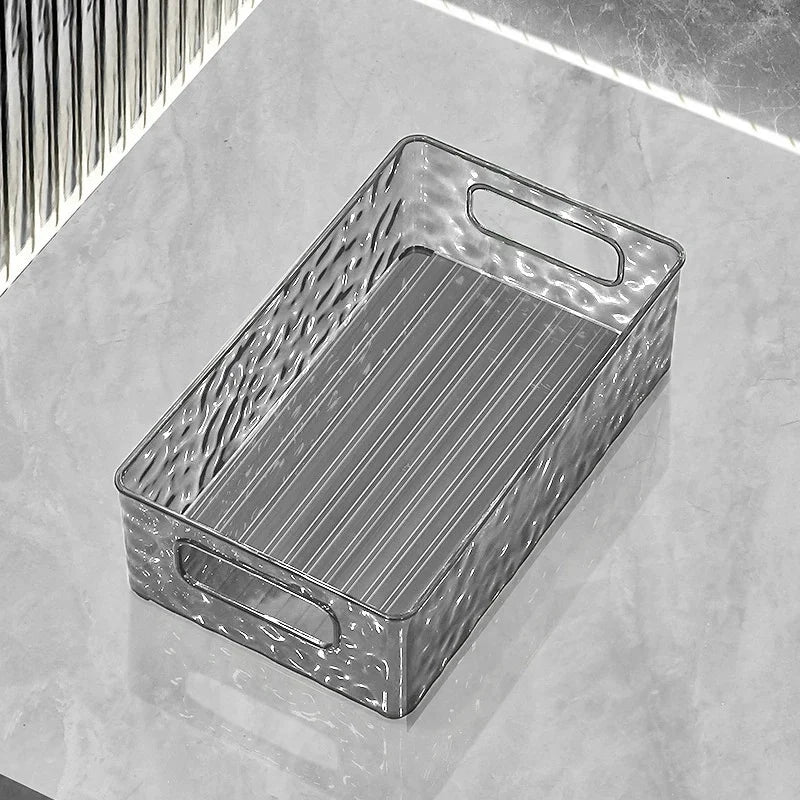 Stackable Storage Box, Acrylic Organizer, Cosmetic Organizer for Cosmetics and Beauty Products for Dressers, Bathrooms, Cabinets