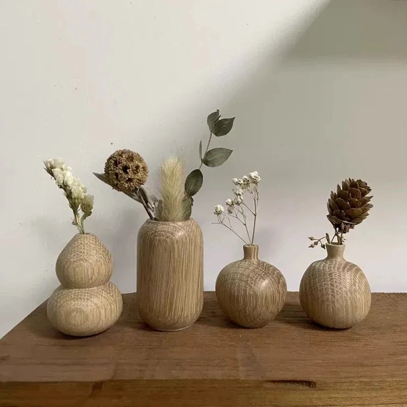 Decorative Wooden Vase