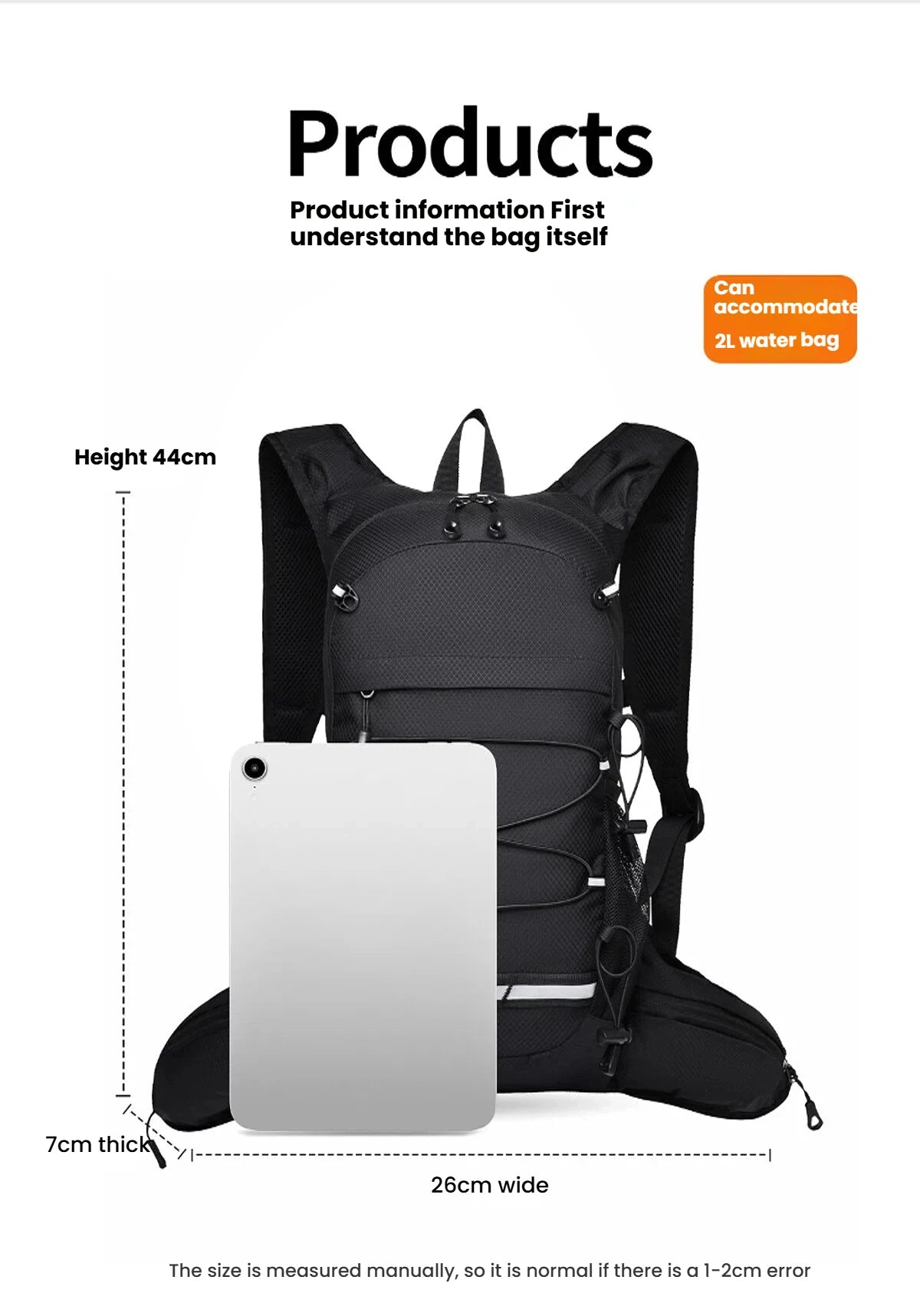 Slim Outdoor Adventure Backpack