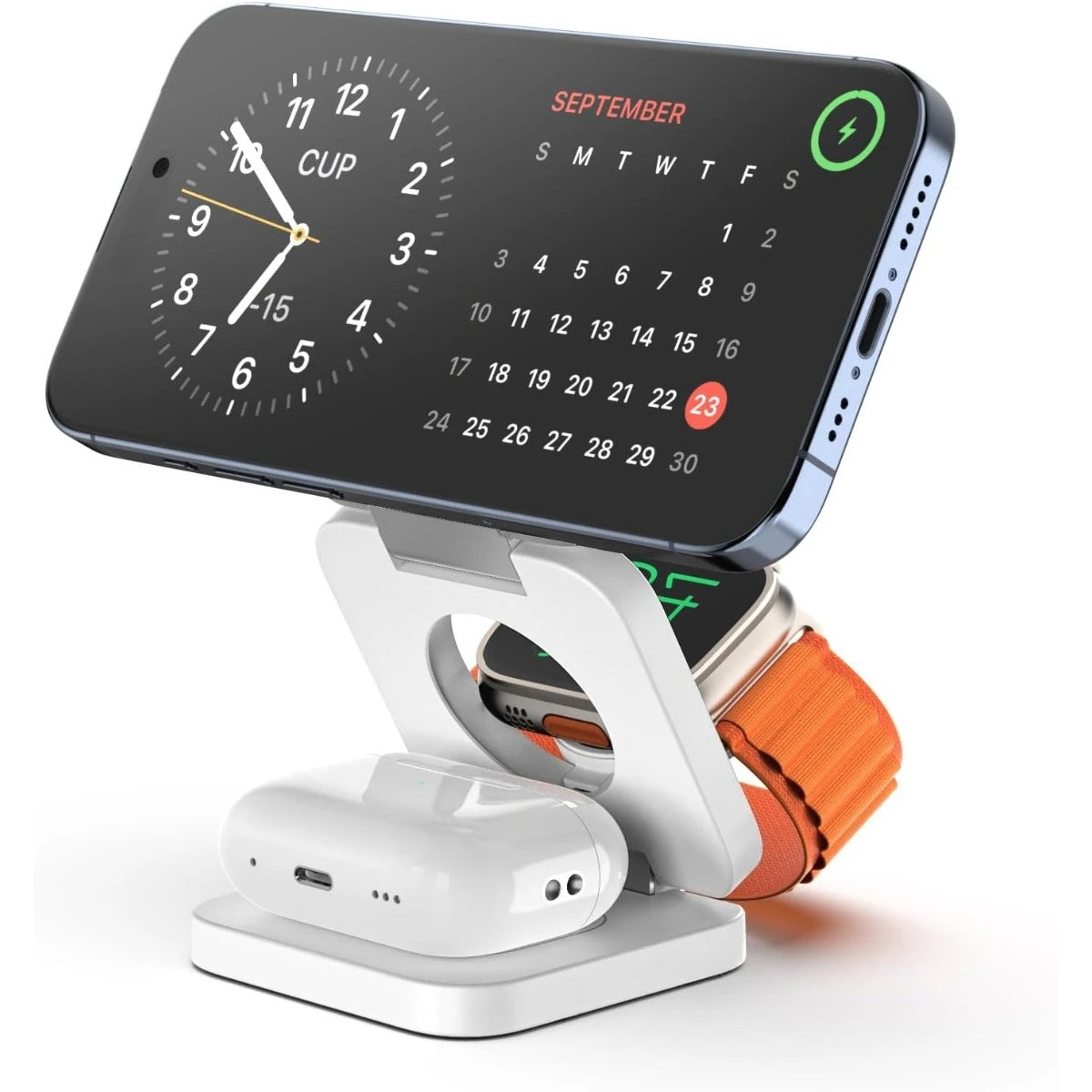 3 in 1 MagSafe Foldable Fast Charging Station
