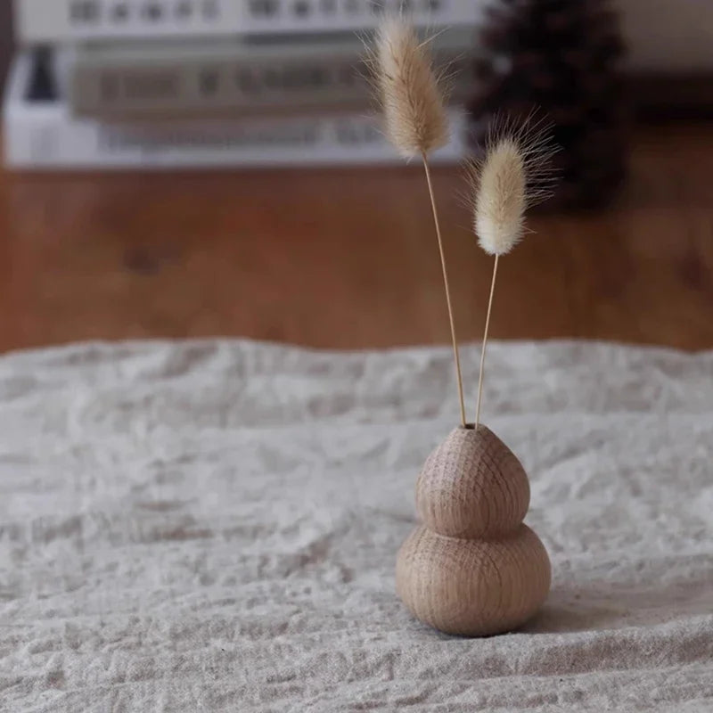Decorative Wooden Vase