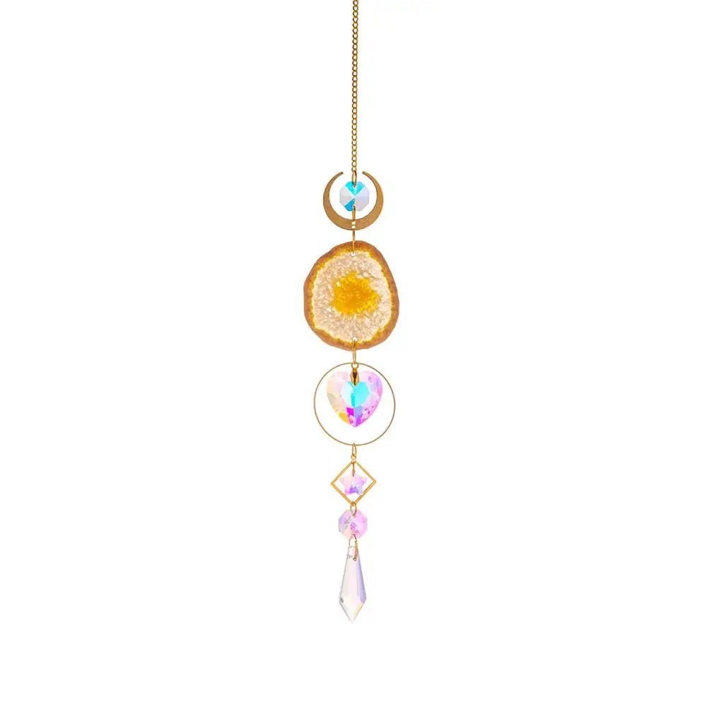 Hanging Wooden Pendant - 4pc