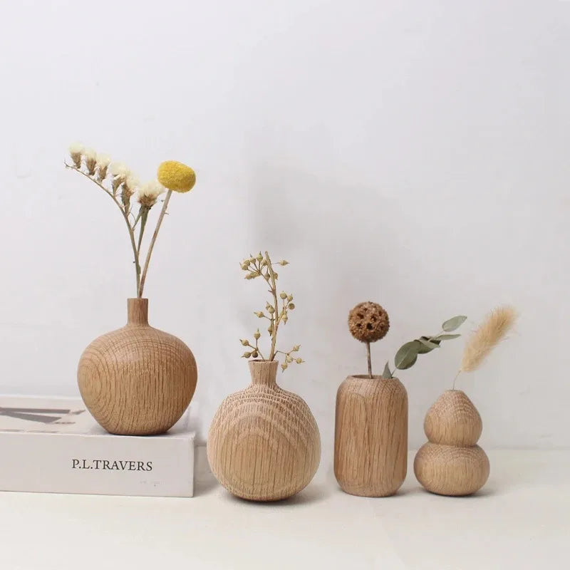 Decorative Wooden Vase