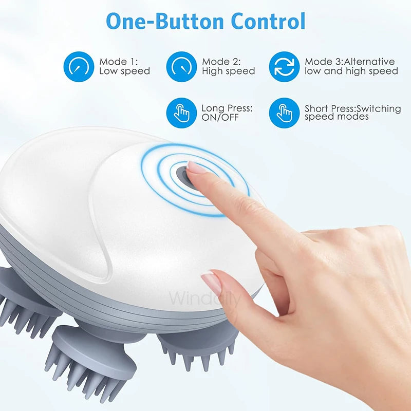 Electronic Scalp Head Massager