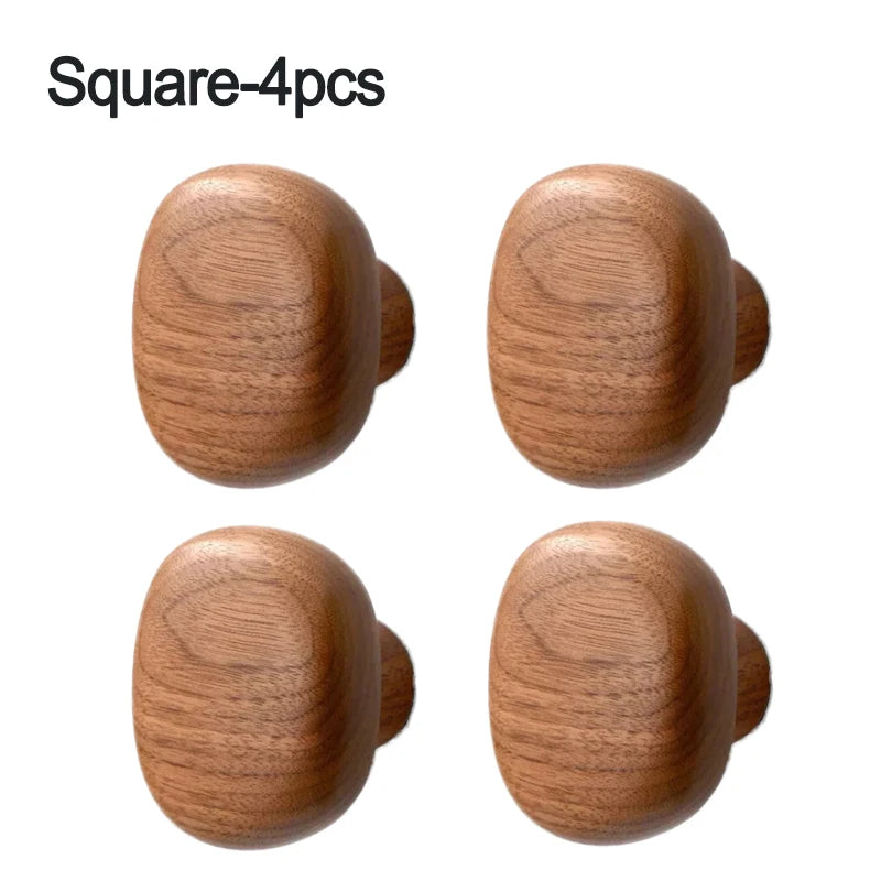 Solid Wood Handle Hook