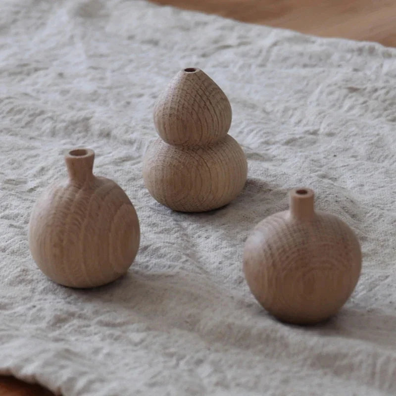 Decorative Wooden Vase