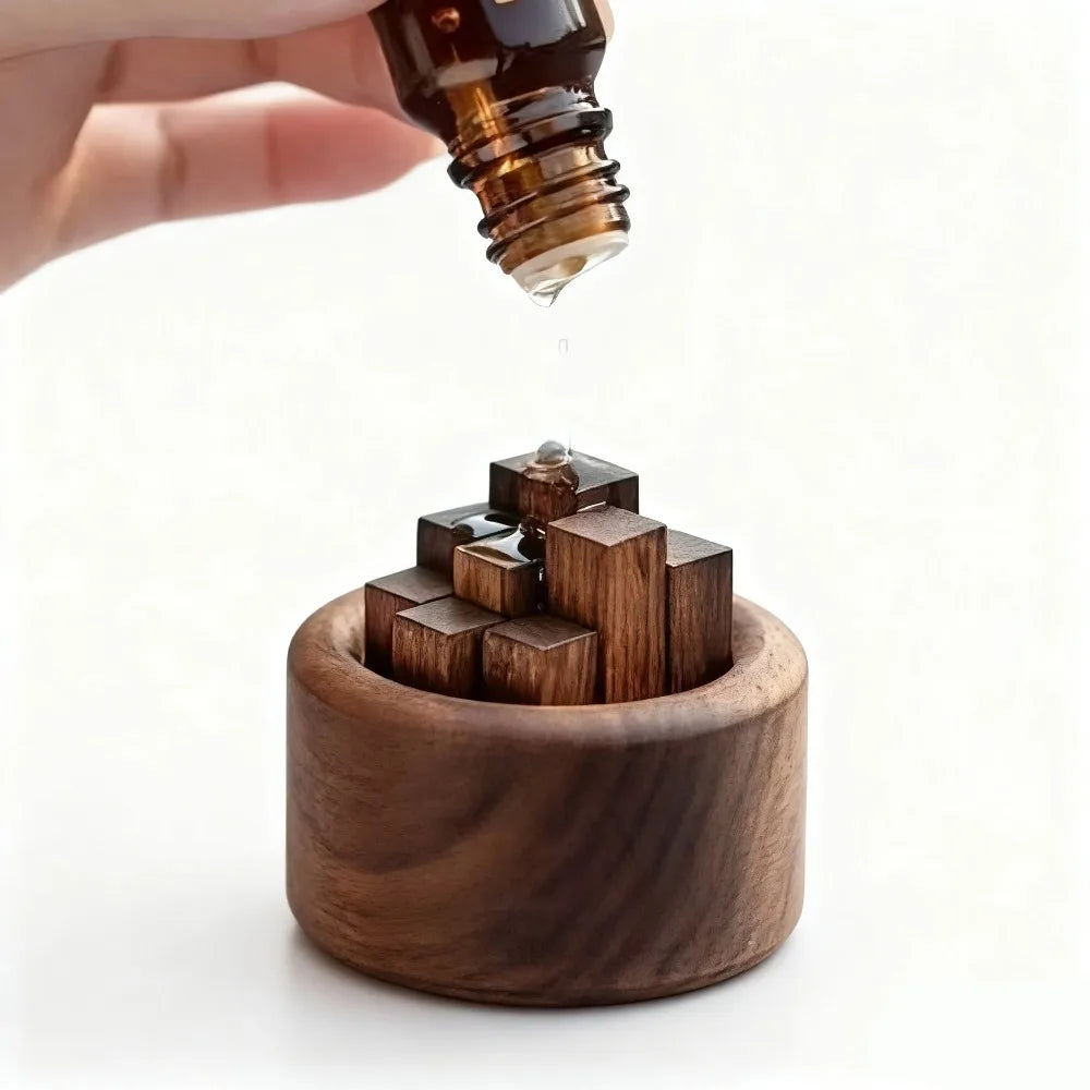 Wooden Essential Oils Natural Diffuser