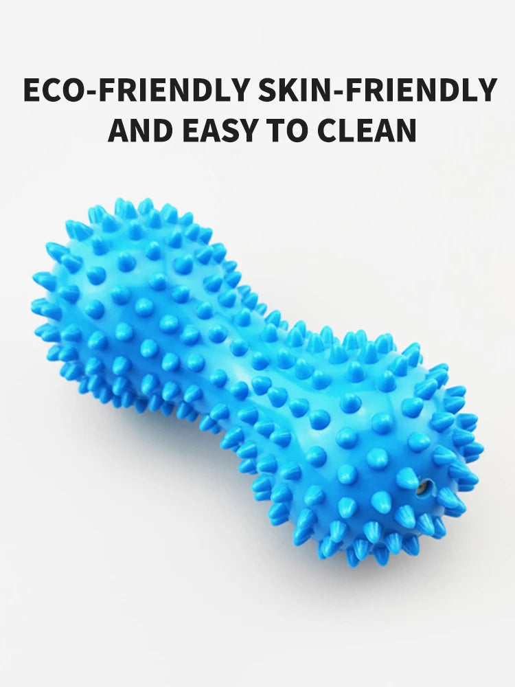Spiky Massage Ball Hard Spiky Massage Ball Roller Set Professional Physical Therapy Massage Balls for Myofascial Release Trigger