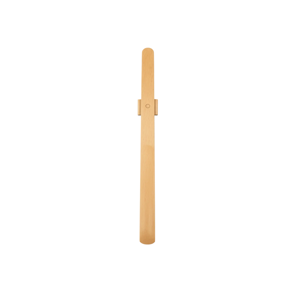 Premium Magnetic Wooden Long Handle Shoehorn