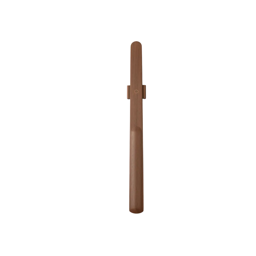 Premium Magnetic Wooden Long Handle Shoehorn